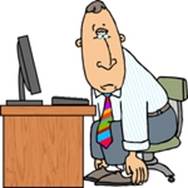 http://www.imageenvision.com/150/19389-sick-or-depressed-business-man-slouching-while-sitting-at-a-computer-desk-at-work-clipart-by-djart.jpg