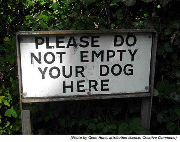 http://www.inspirational-quotes-short-funny-stuff.com/images/stupid-signs-dont-empty-your-dog-attribution-licence.jpg