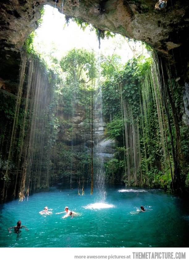 http://themetapicture.com/media/funny-falls-cave-water.jpg