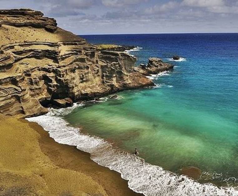 World's Most Unusual Beaches - Green Sand Beach