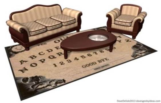 Ouija Board Coffee Table & Rug