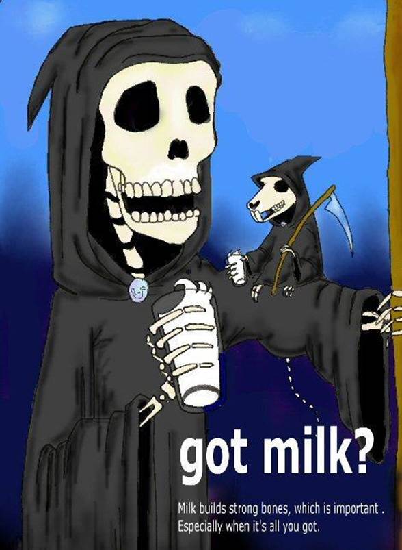 Funny Milk Ad