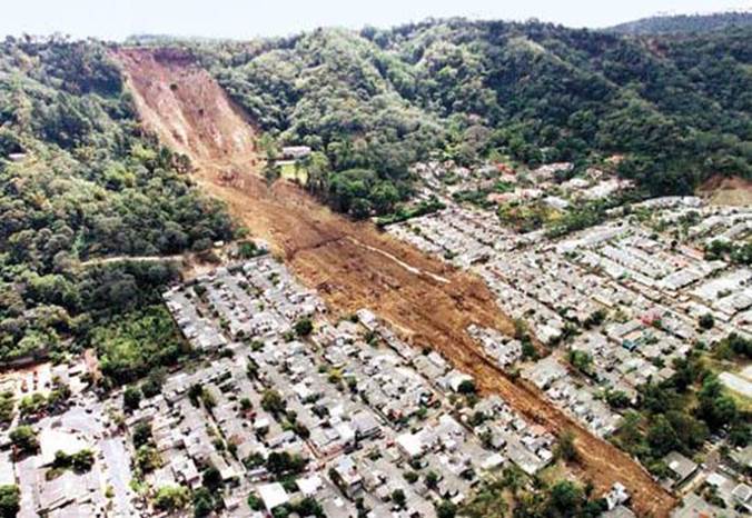 biggest landslides