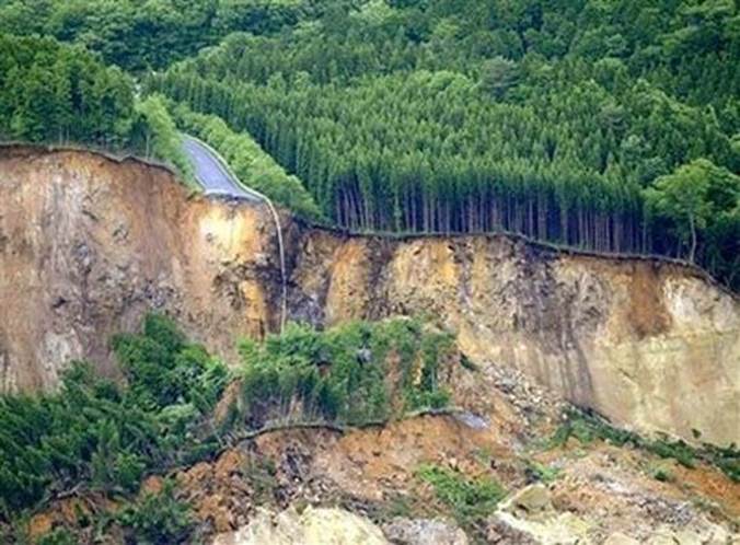 biggest landslides