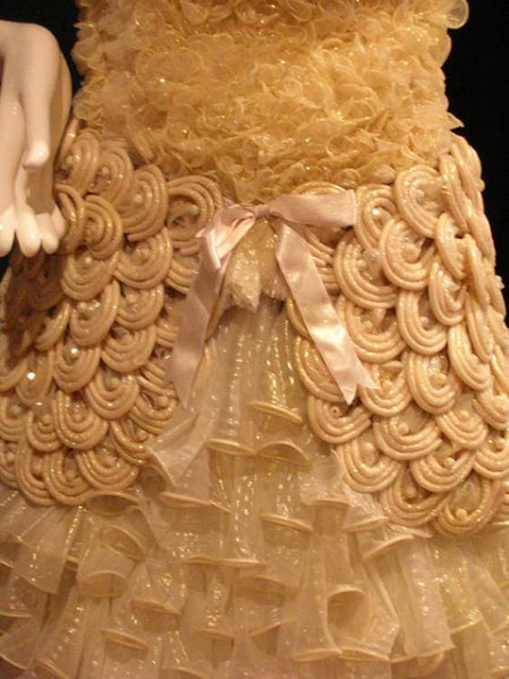 would you wear 640 04 Funny: Dresses made out of condoms