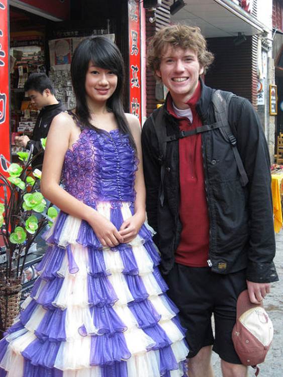 would you wear 640 25 Funny: Dresses made out of condoms
