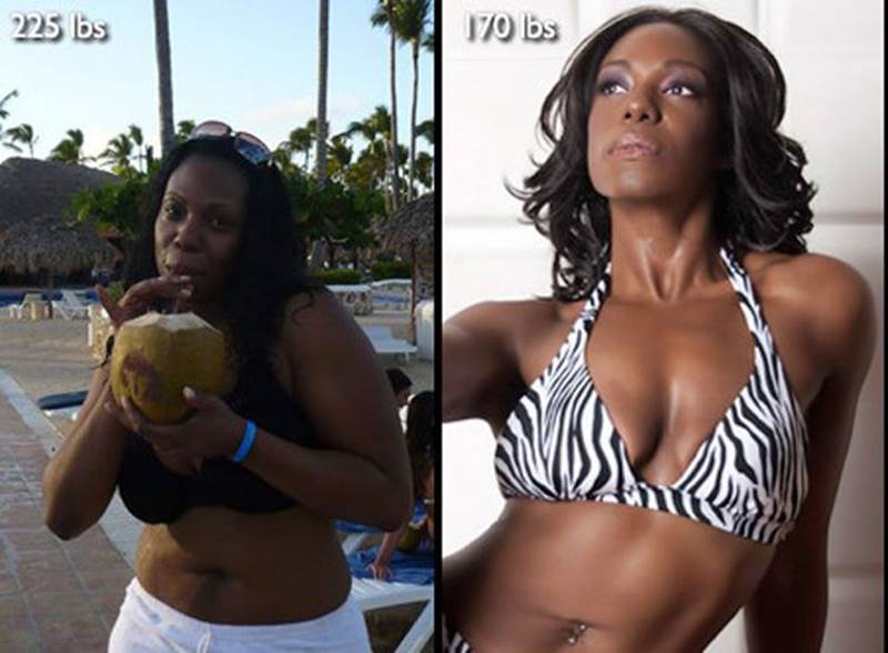 Amazing female body transformations8 Amazing female body transformations