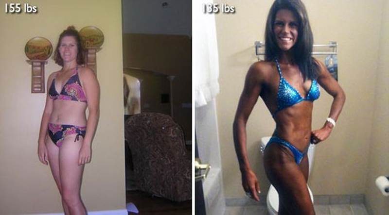 Amazing female body transformations9 Amazing female body transformations