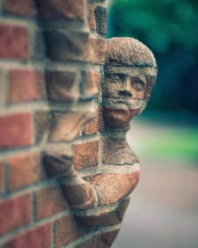 Brad Spencer9 Brick sculptures by Brad Spencer