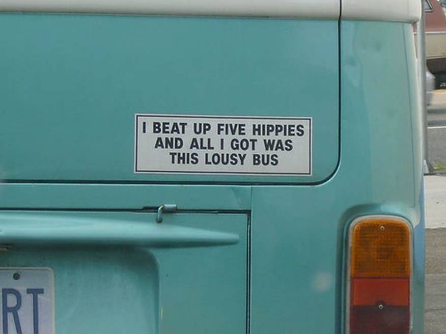 Witty bumper stickers11 Funny: Witty bumper stickers