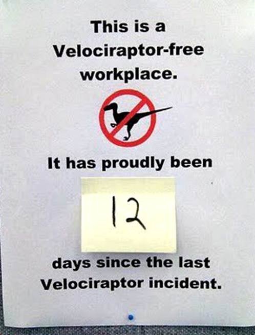 Funny Office Sign
