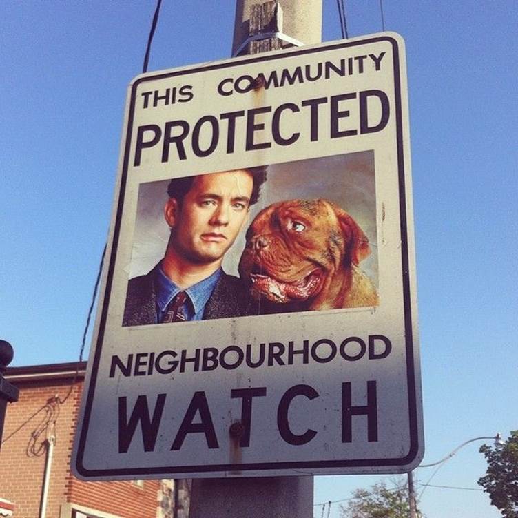 Funny neighbourhood watch signs15 Funny neighbourhood watch signs