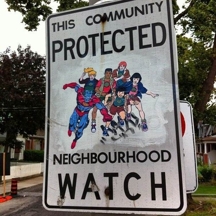 Funny neighbourhood watch signs18 Funny neighbourhood watch signs