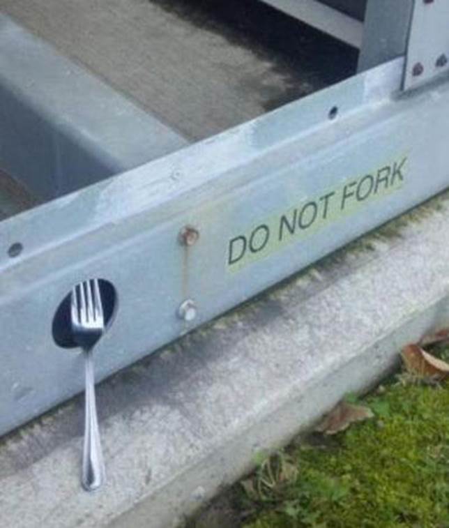 do what I want no forking