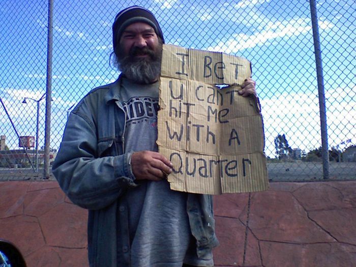 witty homeless signs part2 15 Funny: Witty homeless signs {Part 2}