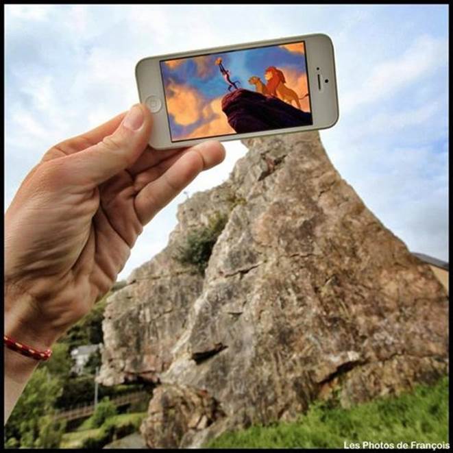 Perfectly Placed iPhones Pictures By Photographer Francois Dourlen (28 Photos)