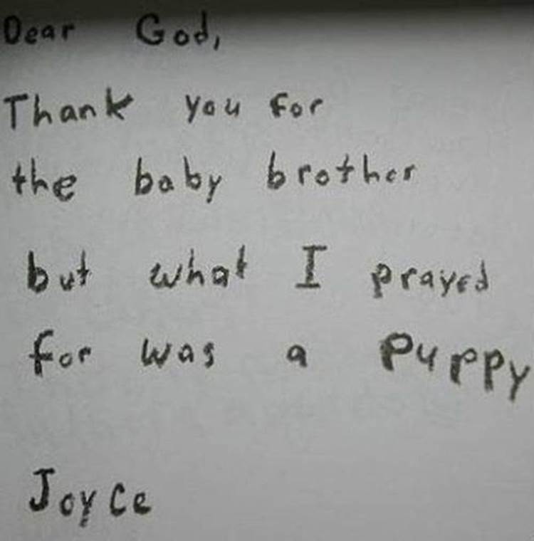 Funny kid notes to God4 Funny kid notes to God