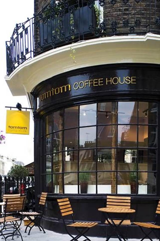 Belgravia, London, UK ~ Tomtom coffee house is more than just another coffee bar. Their aim is to provide the finest cup of coffee in London.