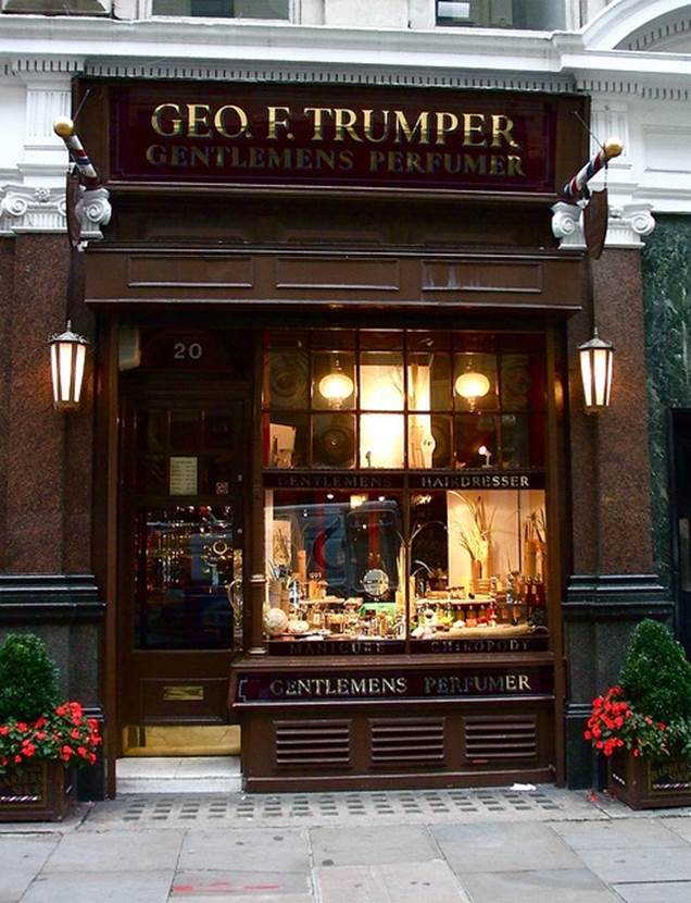 Geo F. Trumper, Barber Shop and Perfumers, Jermyn Street, London SW1 #city