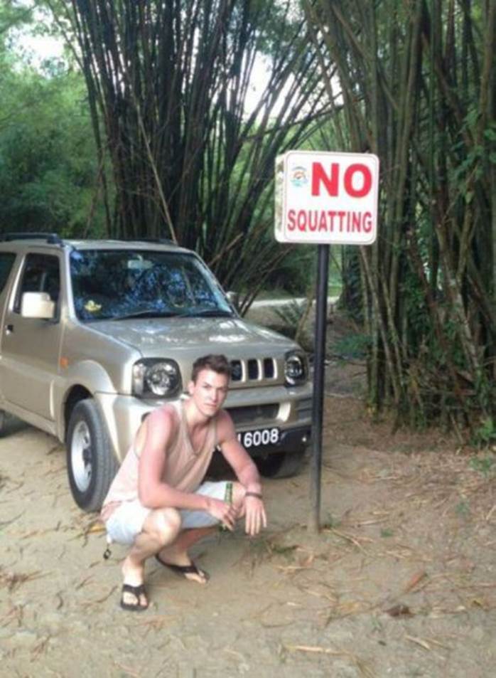 People disobeying rules27 Funny: People disobeying rules