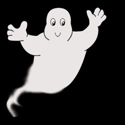 fat ghost  animation