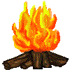log fire  animations