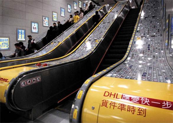 Stupendous Steps: 15 Great Escalator & Stair Ambient Ads Guerrilla Marketing Photo