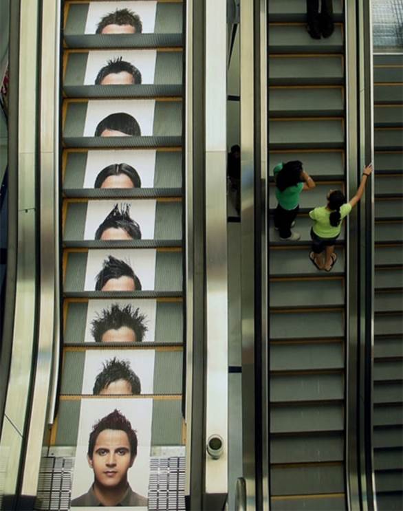 Stupendous Steps: 15 Great Escalator & Stair Ambient Ads Guerrilla Marketing Photo