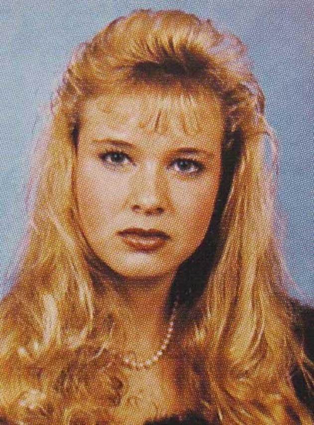 Renee Zellwegger in high school.: Celebrity Yearbook Photos