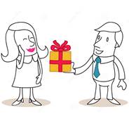 http://thumbs.dreamstime.com/z/cartoon-man-giving-gift-box-to-flattered-woman-vector-illustration-monochrome-characters-39198937.jpg