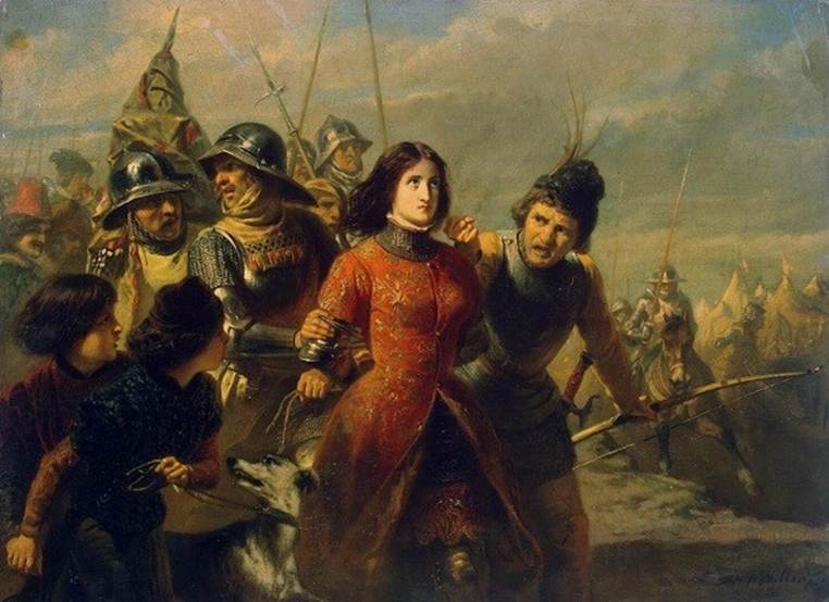 Adolphe_Alexandre_Dillens_-_Capture_of_Joan_of_Arc