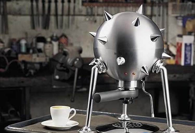 14.) Evil robot ... or coffee machine?
