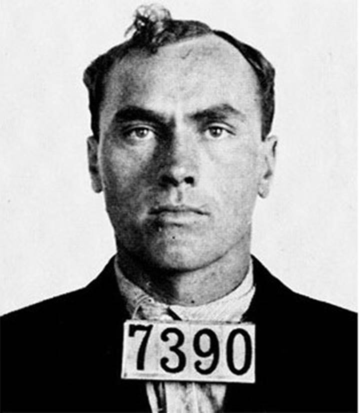 A .45 caliber handgun was stolen from President Taft by Carl Panzram and then used in several murders