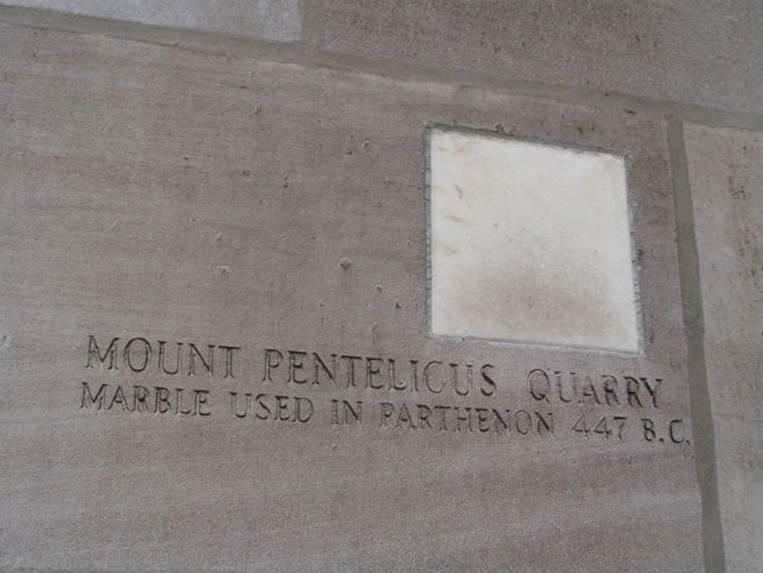 Mount Pentelicus Marble