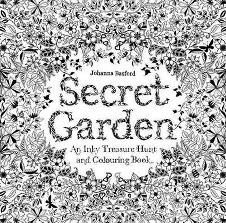 Secret Garden: An Inky Treasure Hunt and Coloring Book, author: Johanna Basford