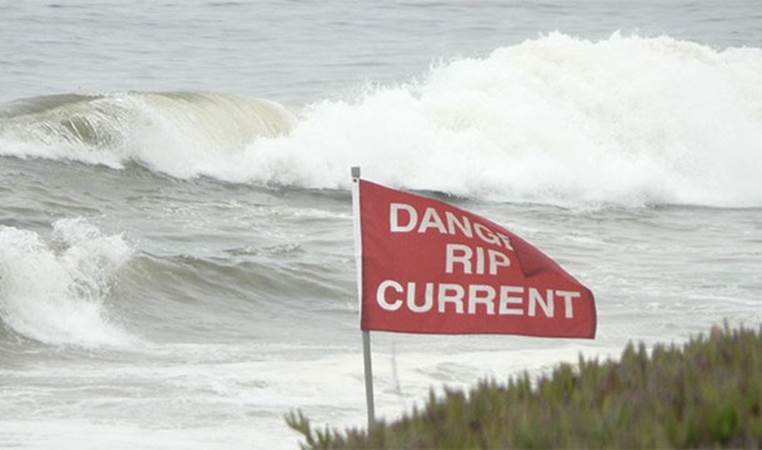 Always swim parallel to the shore if you are caught in a rip current