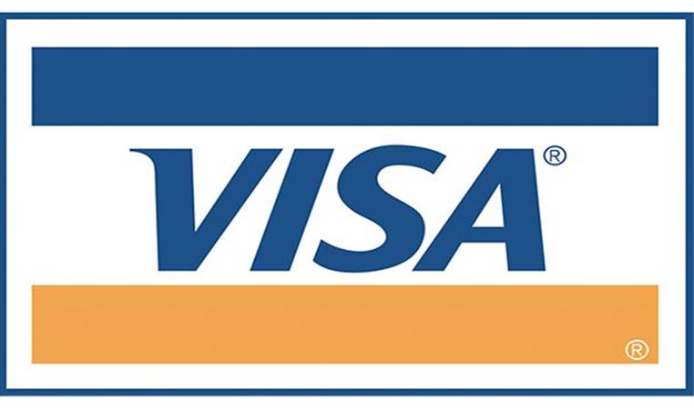 On the VISA logo, the blue represents the sky and gold represents the hills in California which is where Bank of America was founded (VISA used to belong to Bank of America)