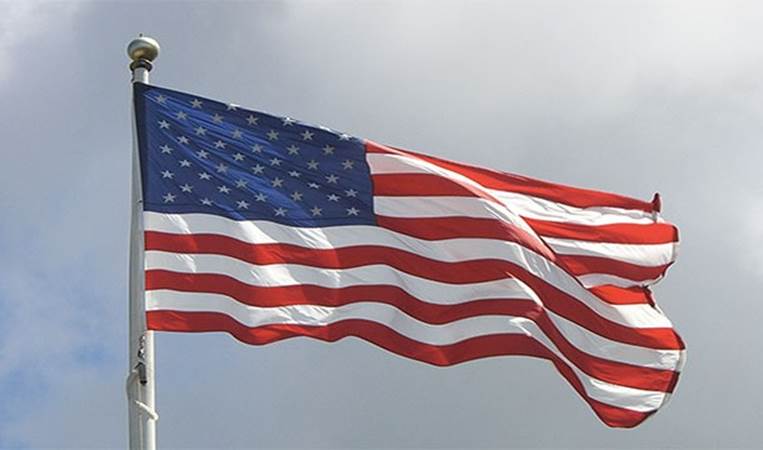 According to the United States Flag Code, the US flag cannot be used for advertising in any way