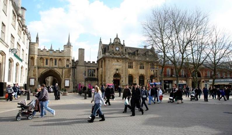 Image result for PETERBOROUGH TOWN CENTRE