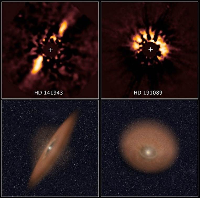 NASA debris disks planetesimals