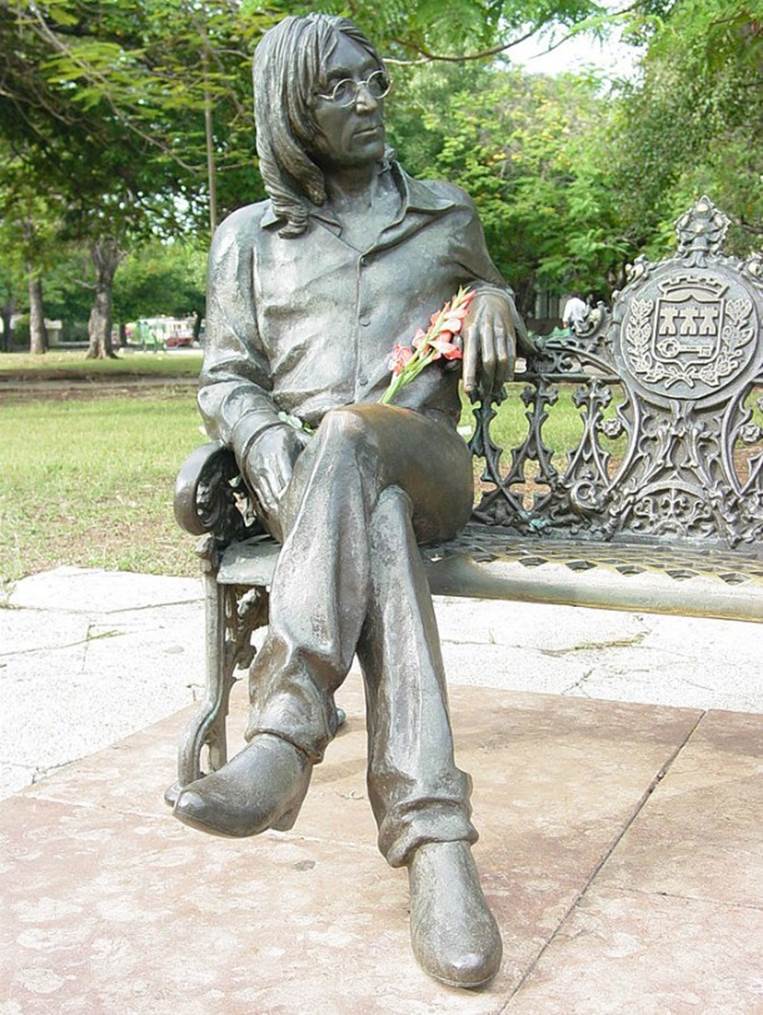 John Lennon's statue
