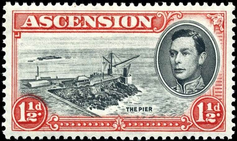 Stamp_Ascension_1937_1.5p