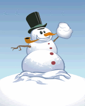 Image result for CARTOON ANIMATION GIF SNOWMAN