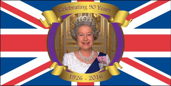 Image result for QUEEN'S 90TH BIRTHDAY