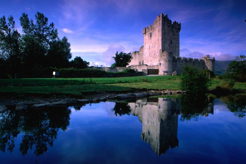 Ross Castle in Killarney National Park.
