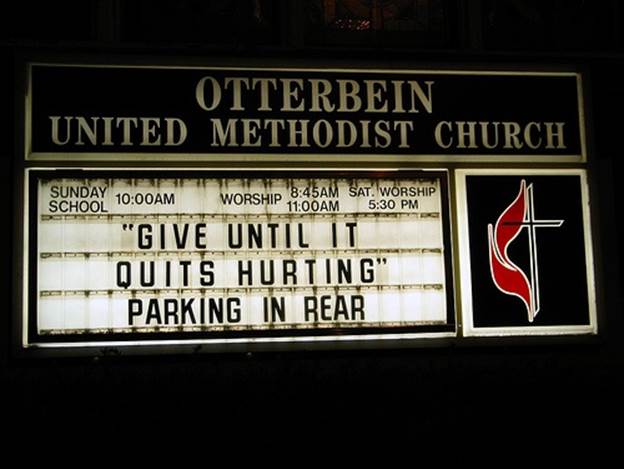until it hurts Funny Church Signs   Sexual Innuendo (Photo Gallery)