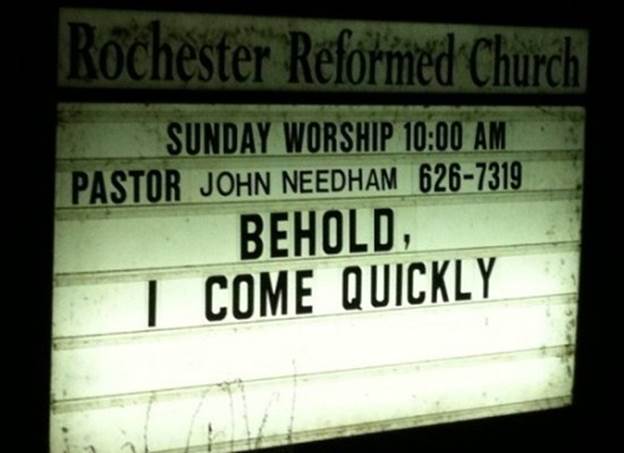 not too quick Funny Church Signs   Sexual Innuendo (Photo Gallery)