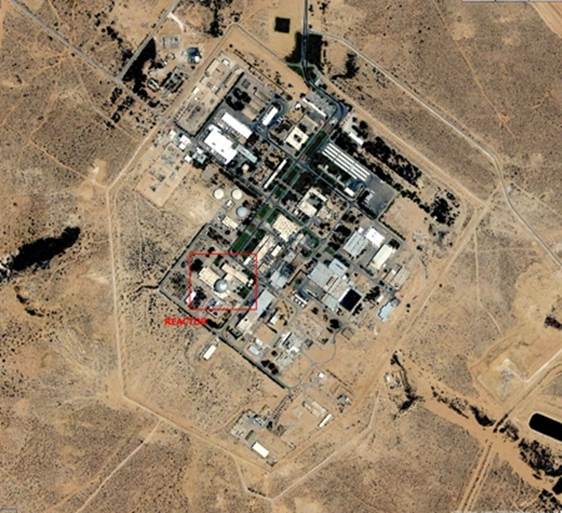 The Negev Nuclear Research Center: A Nuclear Installation Located in the Desert (Israel)