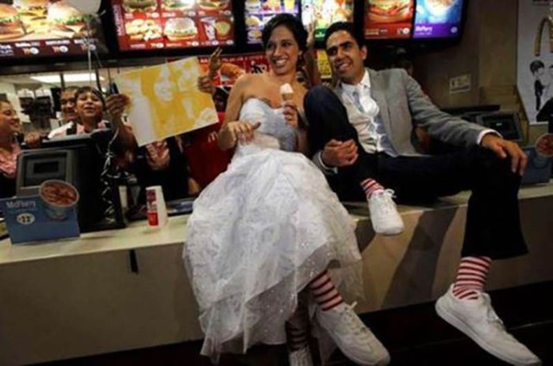 McDonalds weddings1 Funny: McDonalds weddings