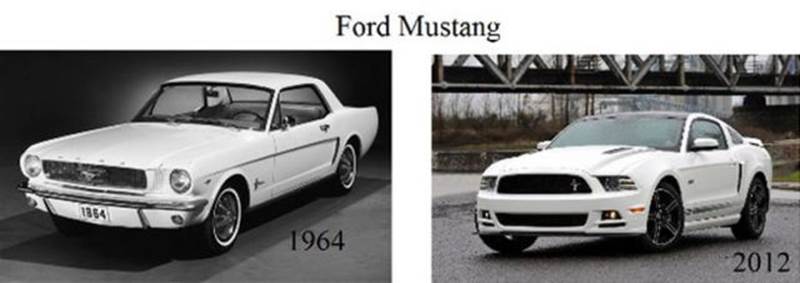 Cars models then now pics13 Cars models   then & now pics